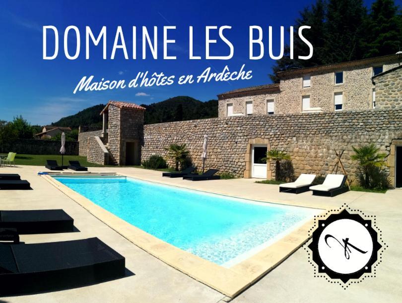 Bed and Breakfast Domaine Les Buis Saint-Fortunat-sur-Eyrieux Exterior foto