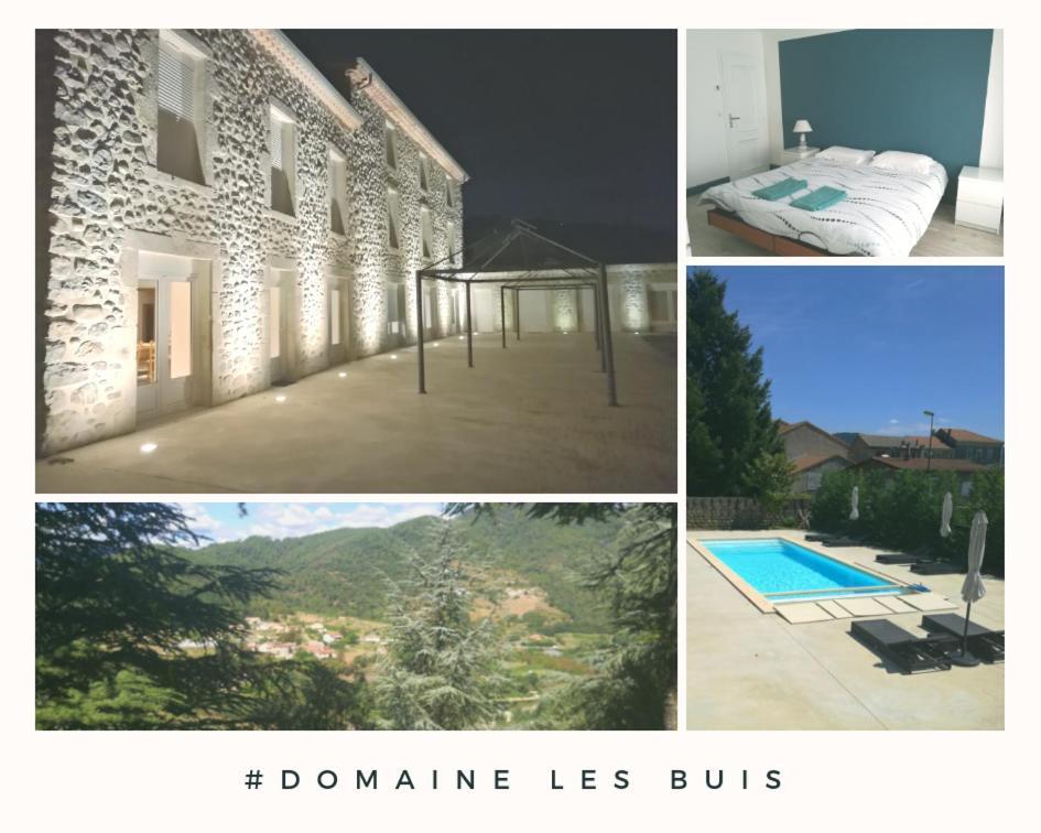 Bed and Breakfast Domaine Les Buis Saint-Fortunat-sur-Eyrieux Exterior foto